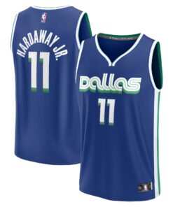 Tim Hardaway Jr. Dallas Mavericks Fanatics Fastbreak Jersey - City Edition - Blue