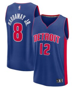 Tim Hardaway Jr. Detroit Pistons Fanatics Fast Break Replica Player Jersey - Icon Edition - Blue