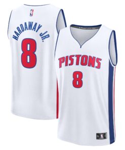 Tim Hardaway Jr. Detroit Pistons Fanatics Youth Fast Break Replica Player Jersey - Association - White Edition