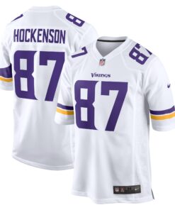 T.J. Hockenson Minnesota Vikings  Game Player Jersey  White