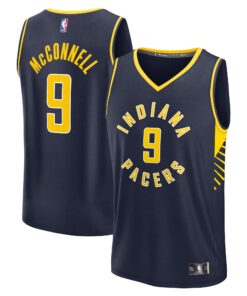 T.J. McConnell Indiana Pacers Fanatics Fast Break Replica Player Jersey - Icon Edition - Navy