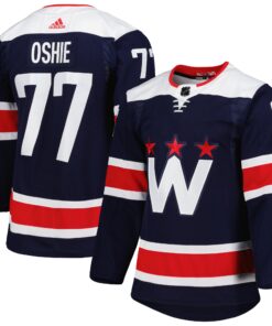TJ Oshie Washington Capitals Alternate Primegreen Authentic Player Jersey  Navy