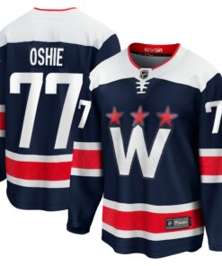 TJ Oshie Washington Capitals Fanatics Alternate Premier Breakaway Player Jersey  Navy