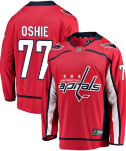 TJ Oshie Washington Capitals Fanatics Breakaway Jersey  Red 1