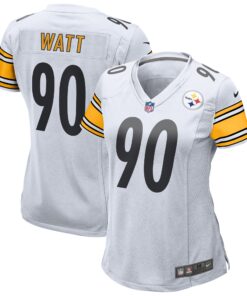 T.J. Watt Pittsburgh Steelers  Women_s Player Jersey  White