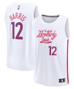 Tobias Harris Philadelphia 76ers Fanatics Youth Fastbreak Jersey - City Edition - White