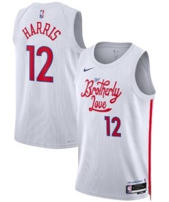 Tobias Harris Philadelphia 76ers Unisex 202223 Swingman Jersey - City Edition - White