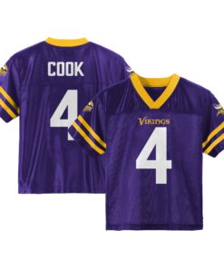 Toddler Dalvin Cook Purple Minnesota Vikings Team Player Jersey