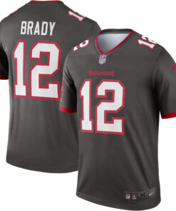Tom Brady Tampa Bay Buccaneers  Alternate Legend Jersey  Pewter