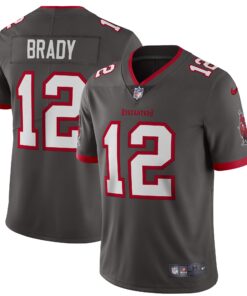 Tom Brady Tampa Bay Buccaneers  Alternate Vapor Limited Jersey  Pewter