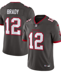 Tom Brady Tampa Bay Buccaneers  Alternate Vapor Untouchable Limited Jersey  Pewter