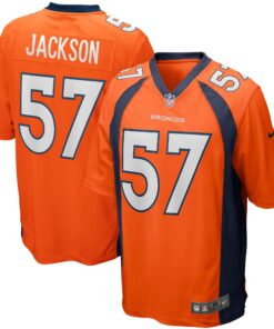 Tom Jackson Denver Broncos  Game Retired Player Jersey  Orange