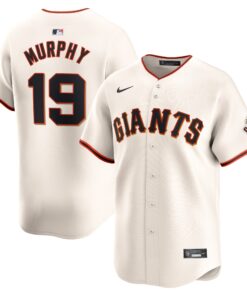 Tom Murphy San Francisco GiantsHome Limited Player Jersey  Cream