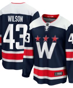 Tom Wilson Washington Capitals Fanatics Alternate Premier Breakaway Player Jersey  Navy