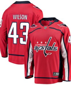 Tom Wilson Washington Capitals Fanatics Home Breakaway Player Jersey  Red