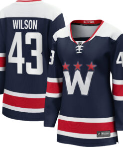Tom Wilson Washington Capitals Fanatics Women_s Alternate Premier Breakaway Player Jersey  Navy