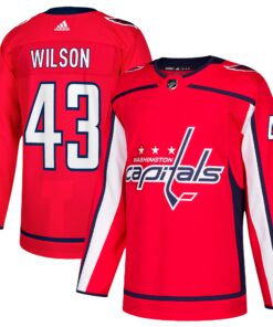 Tom Wilson Washington Capitals Home Authentic Player Jersey  Red