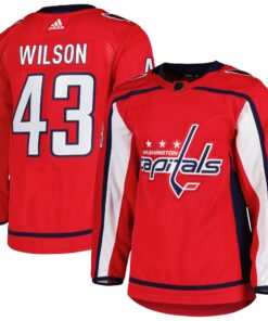 Tom Wilson Washington Capitals  Primegreen Authentic Player Jersey  Red