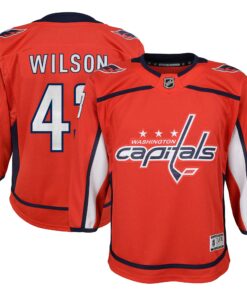 Tom Wilson Washington Capitals Youth 202223 Premier Player Jersey  Red