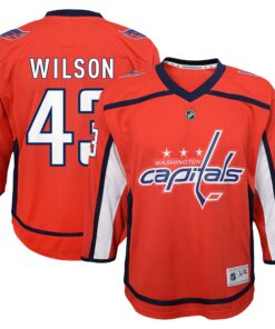 Tom Wilson Washington Capitals Youth Home Replica Player Jersey  Red