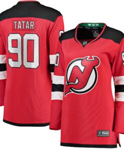 Tomas Tatar New Jersey Devils Fanatics Women_s Home Breakaway Player Jersey  Red