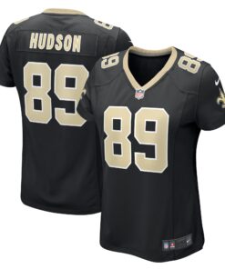 Tommy Hudson New Orleans Saints  Women_s Team Game Jersey   Black