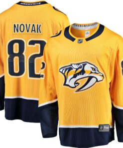Tommy Novak Nashville Predators Fanatics Home Breakaway Jersey  Gold