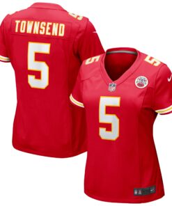Tommy Townsend Kansas City Chiefs  Women_s Game Jersey  Red
