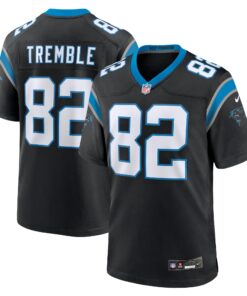 Tommy Tremble Carolina Panthers  Team Game Jersey  Black