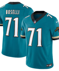 Tony Boselli Jacksonville Jaguars  Prowler Throwback Vapor F.U.S.E. Limited Retired Player Jersey  Teal