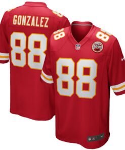 Tony Gonzalez Kansas City Chiefs  Game Retired Player Jersey  Red