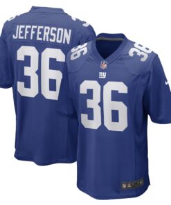 Tony Jefferson New York Giants  Game Player Jersey  Royal