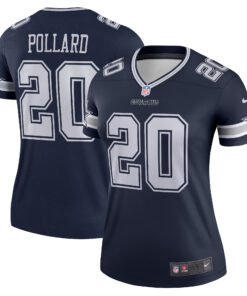 Tony Pollard Dallas Cowboys  Women_s  Legend Jersey  Navy