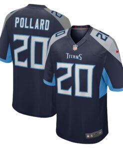 Tony Pollard Tennessee Titans  Game Player Jersey  Navy