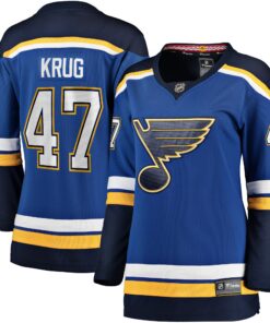 Torey Krug St. Louis Blues Fanatics Women_s Breakaway Player Jersey  Blue