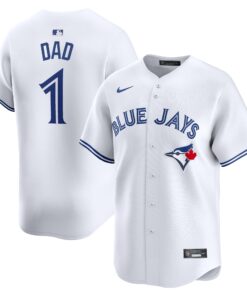 Toronto Blue Jays1 Dad Home Limited Jersey  White