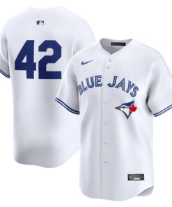  Toronto Blue Jays2024 Jackie Robinson Day Home Limited Jerseynbspâ€“ White