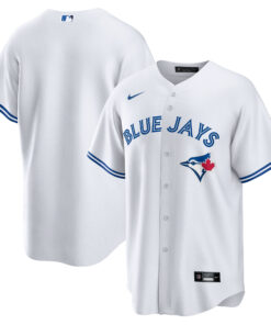 Toronto Blue JaysHome Blank Replica Jersey  White