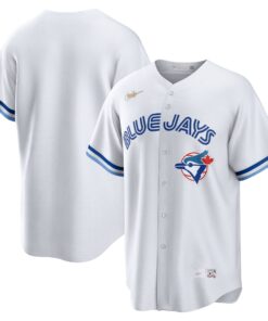 Toronto Blue JaysHome Cooperstown Collection Team Jersey  White