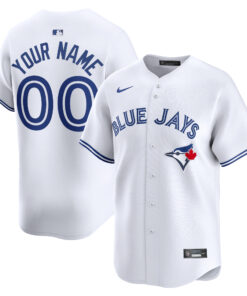 Toronto Blue JaysYouth Home Limited Custom Jersey  White