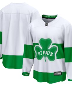  Toronto Maple Leafs Fanatics St. Patricks Alternate Premier Breakaway Jersey  White