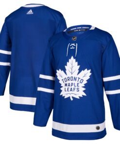 Toronto Maple Leafs Home Authentic Blank Jersey  Blue