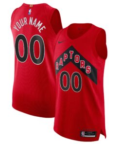 Toronto Raptors 202021 Authentic Custom Jersey Red - Icon Edition