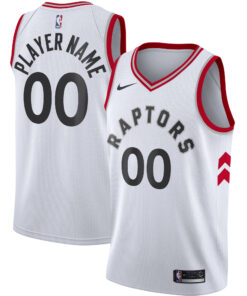 Toronto Raptors 202021 Swingman Custom Jersey - Association Edition - White