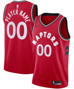 Toronto Raptors 202021 Swingman Custom Jersey - Icon Edition - Red