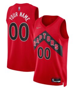 Toronto Raptors 202122 Diamond Swingman Custom Jersey - Icon Edition - Red