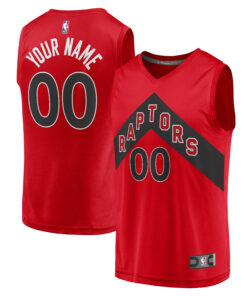Toronto Raptors Fanatics Fast Break Replica Custom Jersey - Icon Edition - Red