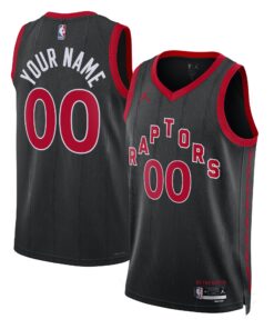 Toronto Raptors Jordan Brand Unisex 202223 Swingman Custom Jersey - Statement Edition - Black