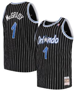 Tracy McGrady Orlando Magic Mitchell &amp Ness 200304 Big &amp Tall Hardwood Classics Swingman Jersey - Black