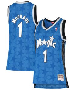 Tracy McGrady Orlando Magic Mitchell &amp Ness Women's 200001 Hardwood Classics Swingman Jersey - Blue